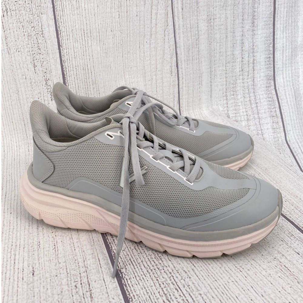 Vionic Walk Max Slip On Sneakers Womens 10 Grey Pink Orthotic Walking Shoes - Picture 4 of 8